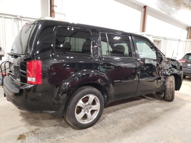 5FNYF4H67CB086009 - 2012 HONDA PILOT EXL BLACK photo 3