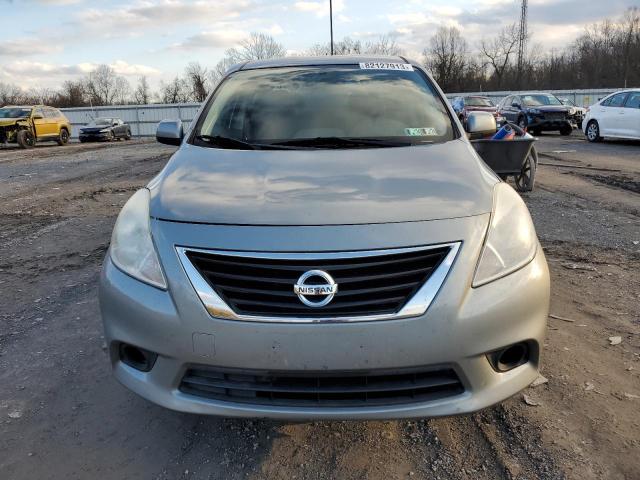 3N1CN7AP4EL814779 - 2014 NISSAN VERSA S GRAY photo 5