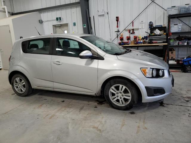 1G1JA6EH1C4211927 - 2012 CHEVROLET SONIC LS SILVER photo 4