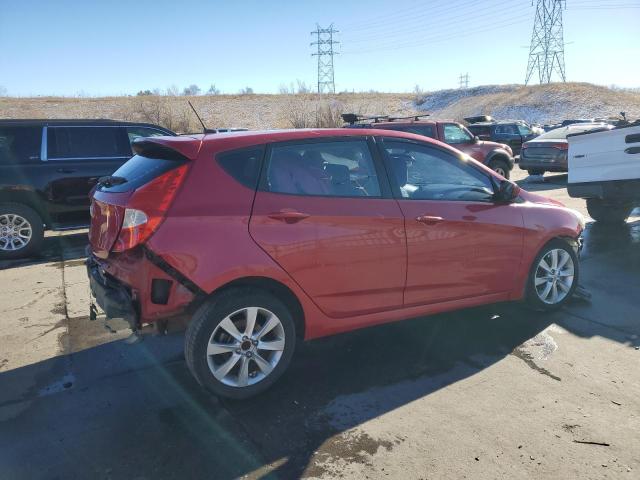 KMHCU5AE2CU050772 - 2012 HYUNDAI ACCENT GLS RED photo 3