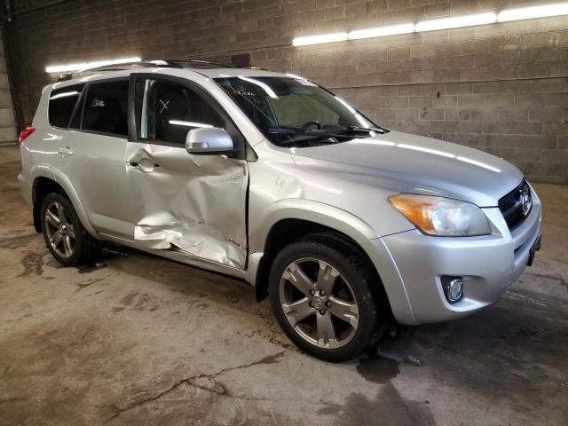 JTMRF4DV6C5053764 - 2012 TOYOTA RAV4 SPORT SILVER photo 4