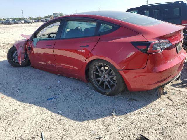 5YJ3E1EAXPF654554 - 2023 TESLA MODEL 3 წითელი ფოტო 2