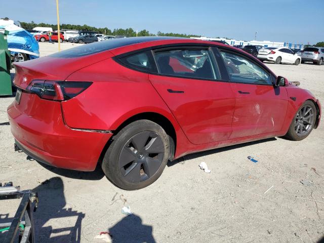 5YJ3E1EAXPF654554 - 2023 TESLA MODEL 3 წითელი ფოტო 3