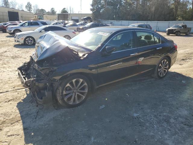 1HGCR2F55EA289087 - 2014 HONDA ACCORD SPORT BLACK photo 1