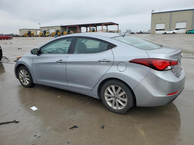 5NPDH4AE6FH566185 - 2015 HYUNDAI ELANTRA SE SILVER photo 2