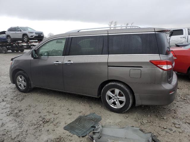 JN8AE2KP3G9152778 - 2016 NISSAN QUEST S GRAY photo 2