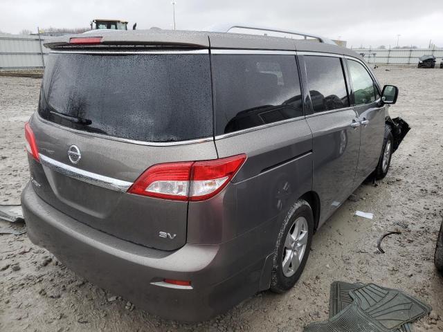 JN8AE2KP3G9152778 - 2016 NISSAN QUEST S GRAY photo 3