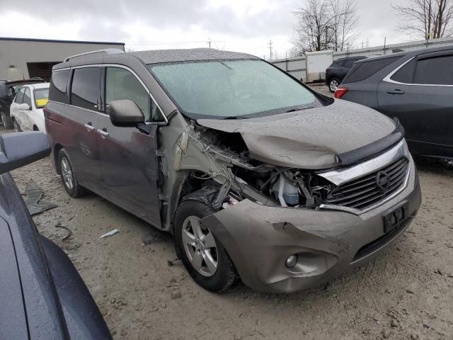 JN8AE2KP3G9152778 - 2016 NISSAN QUEST S GRAY photo 4