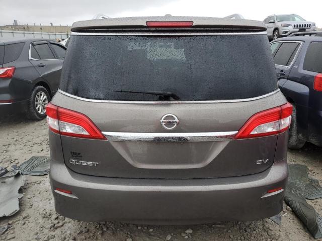 JN8AE2KP3G9152778 - 2016 NISSAN QUEST S GRAY photo 6