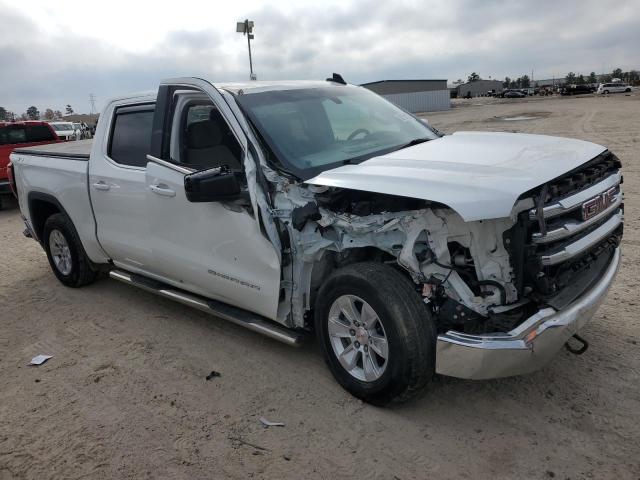 3GTU9BED6KG102092 - 2019 GMC SIERRA K1500 SLE WHITE photo 4