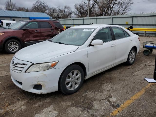 4T4BF3EK4BR102403 - 2011 TOYOTA CAMRY BASE WHITE photo 1