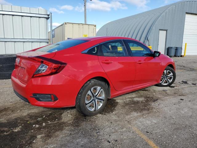 2HGFC2F54GH552561 - 2016 HONDA CIVIC LX RED photo 3