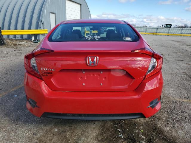 2HGFC2F54GH552561 - 2016 HONDA CIVIC LX RED photo 6