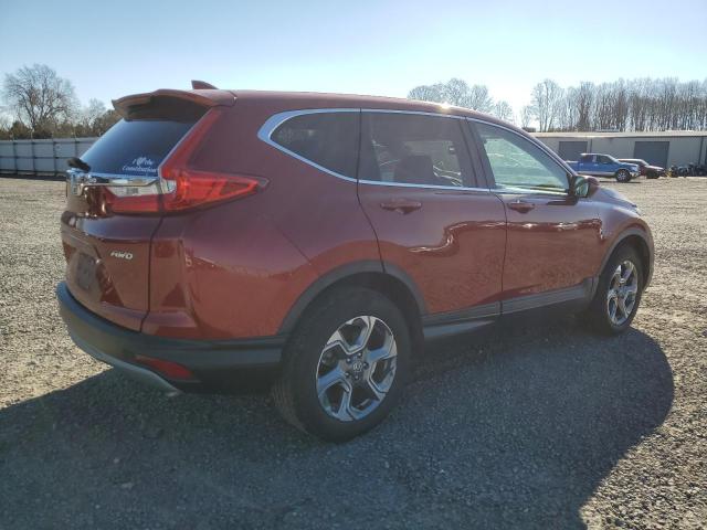 2HKRW2H8XJH612089 - 2018 HONDA CR-V EXL RED photo 3