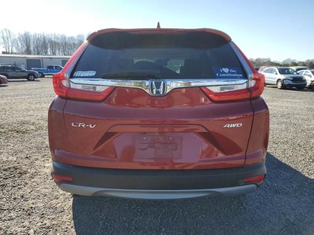 2HKRW2H8XJH612089 - 2018 HONDA CR-V EXL RED photo 6