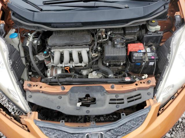 JHMGE8H5XBS008952 - 2011 HONDA FIT SPORT ORANGE photo 11