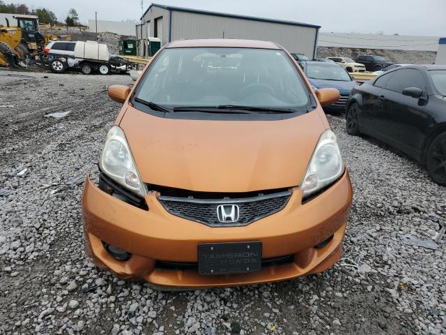 JHMGE8H5XBS008952 - 2011 HONDA FIT SPORT ORANGE photo 5