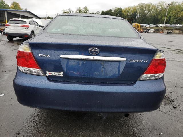4T1BE32K35U073739 - 2005 TOYOTA CAMRY LE BLUE photo 6