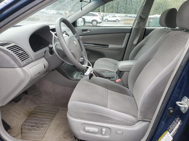 4T1BE32K35U073739 - 2005 TOYOTA CAMRY LE BLUE photo 7