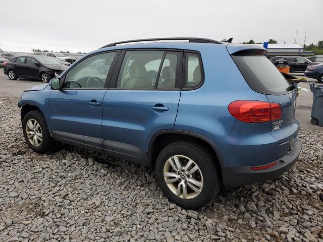 WVGBV7AX3HW504156 - 2017 VOLKSWAGEN TIGUAN S BLUE photo 2