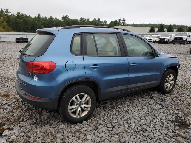 WVGBV7AX3HW504156 - 2017 VOLKSWAGEN TIGUAN S BLUE photo 3