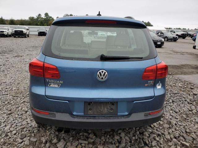WVGBV7AX3HW504156 - 2017 VOLKSWAGEN TIGUAN S BLUE photo 6