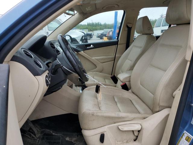 WVGBV7AX3HW504156 - 2017 VOLKSWAGEN TIGUAN S BLUE photo 7