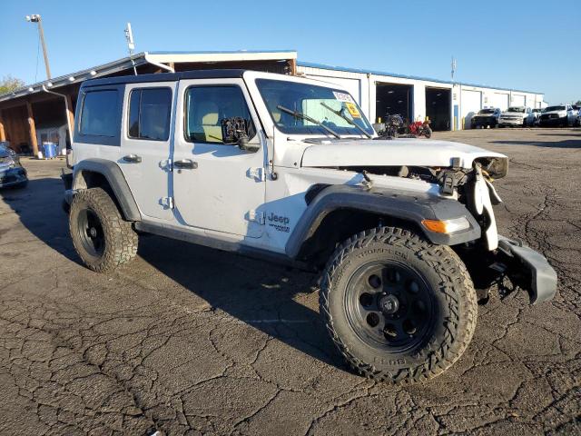 1C4HJXDN3LW345717 - 2020 JEEP WRANGLER U SPORT Blanc photo 4