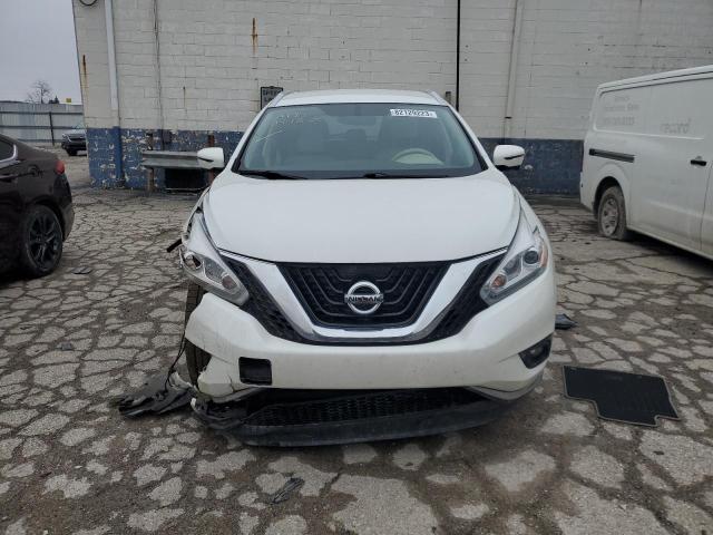 5N1AZ2MG5HN178736 - 2017 NISSAN MURANO S WHITE photo 5