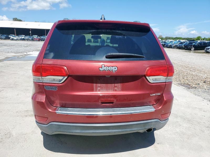 1C4RJEBG9FC231143 - 2015 JEEP GRAND CHEROKEE LIMITED MAROON photo 6