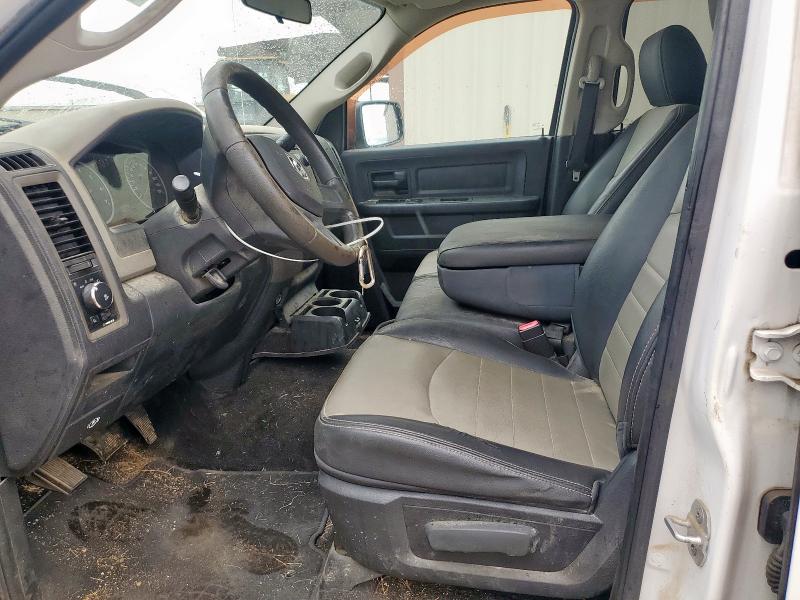 1C6RD6KT6CS194099 - 2012 DODGE RAM 1500 ST WHITE photo 7