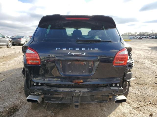 WP1AB2A26ELA58502 - 2014 PORSCHE CAYENNE S BLACK photo 6