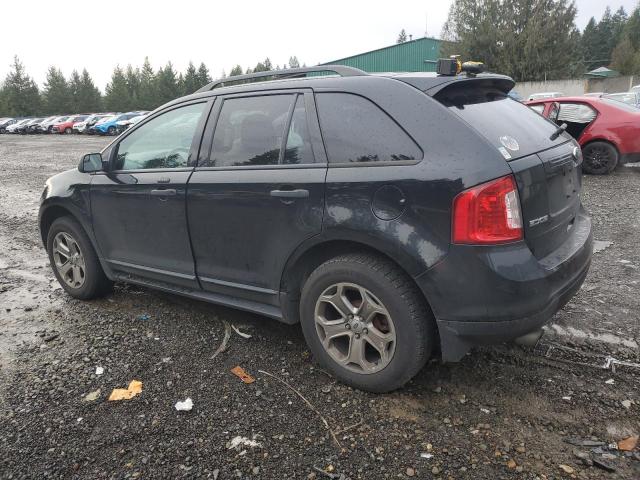 2FMDK3G97DBC46187 - 2013 FORD EDGE SE BLACK photo 2