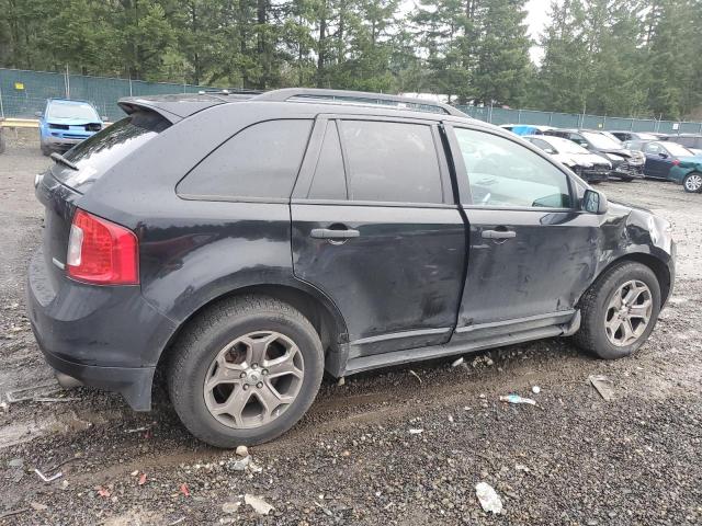 2FMDK3G97DBC46187 - 2013 FORD EDGE SE BLACK photo 3