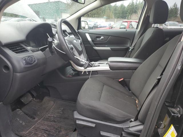 2FMDK3G97DBC46187 - 2013 FORD EDGE SE BLACK photo 7