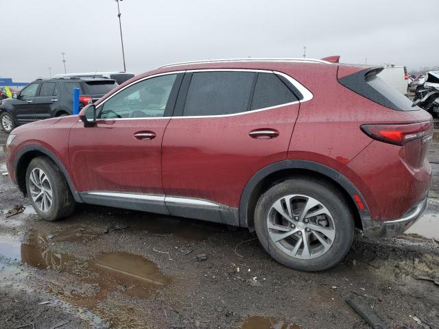 LRBFZNR49MD112943 - 2021 BUICK ENVISION ESSENCE BURGUNDY photo 2