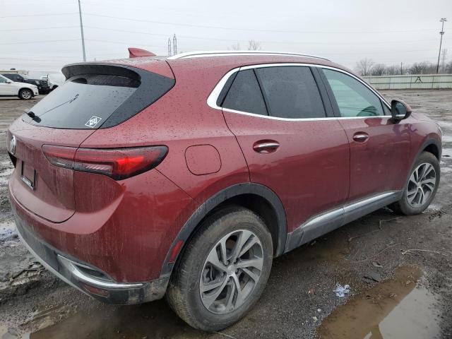 LRBFZNR49MD112943 - 2021 BUICK ENVISION ESSENCE BURGUNDY photo 3