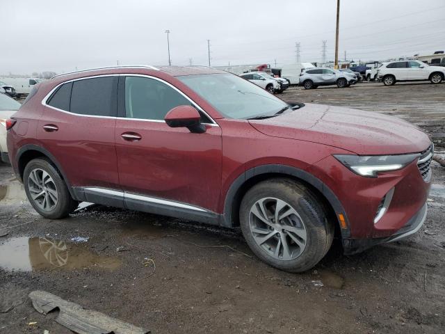 LRBFZNR49MD112943 - 2021 BUICK ENVISION ESSENCE BURGUNDY photo 4