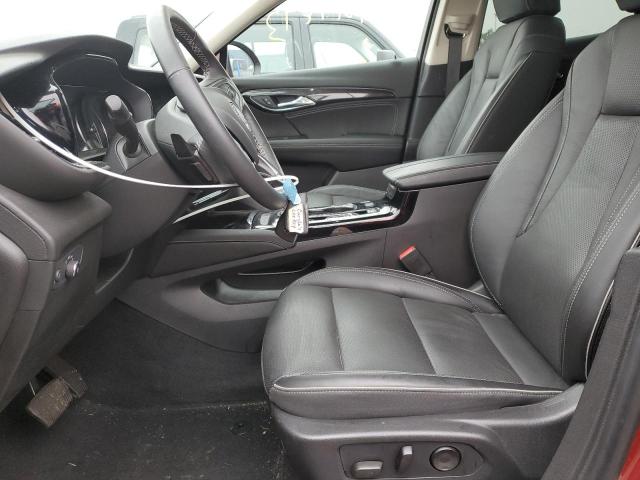 LRBFZNR49MD112943 - 2021 BUICK ENVISION ESSENCE BURGUNDY photo 7