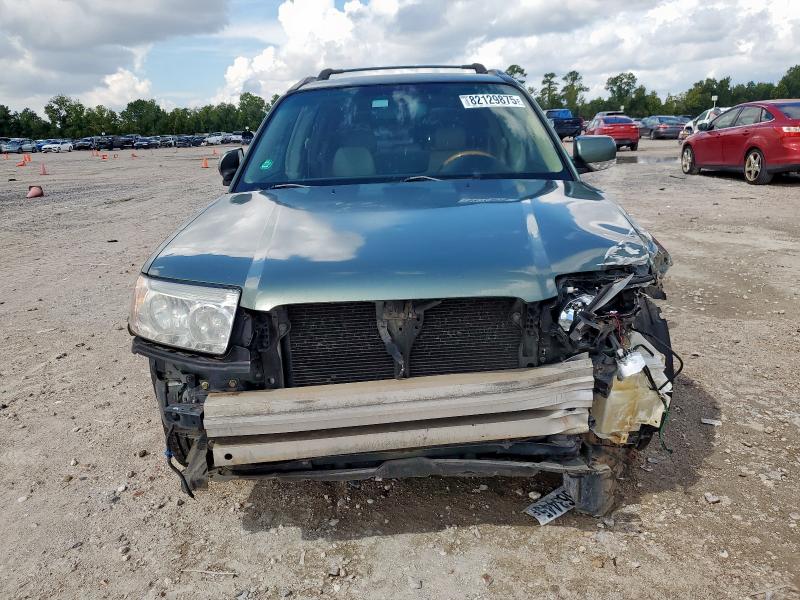 JF1SG67606H708203 - 2006 SUBARU FORESTER 2.5X LL BEAN GREEN photo 5