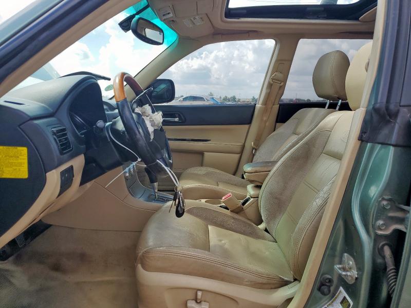 JF1SG67606H708203 - 2006 SUBARU FORESTER 2.5X LL BEAN GREEN photo 7