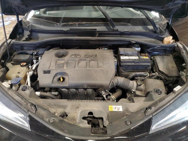 NMTKHMBX5JR059867 - 2018 TOYOTA C-HR XLE შავი ფოტო 12