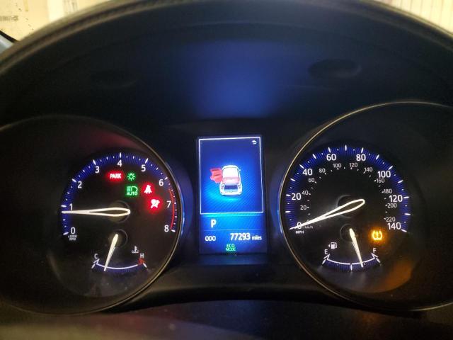 NMTKHMBX5JR059867 - 2018 TOYOTA C-HR XLE შავი ფოტო 9