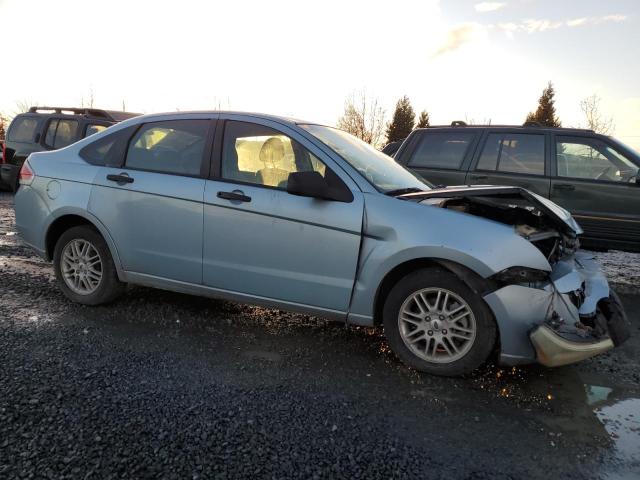 1FAHP35N69W257071 - 2009 FORD FOCUS SE BLUE photo 4