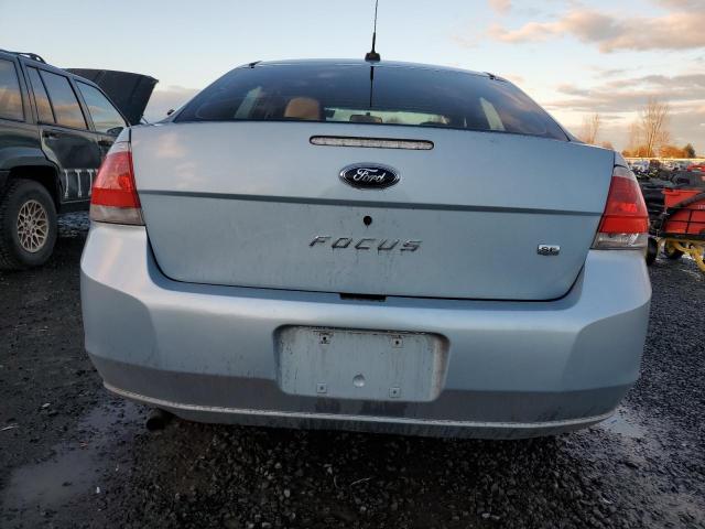 1FAHP35N69W257071 - 2009 FORD FOCUS SE BLUE photo 6