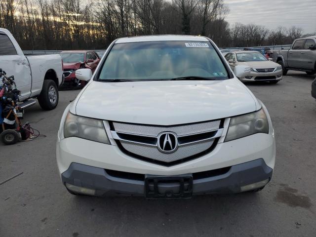 2HNYD28488H515856 - 2008 ACURA MDX TECHNOLOGY WHITE photo 5