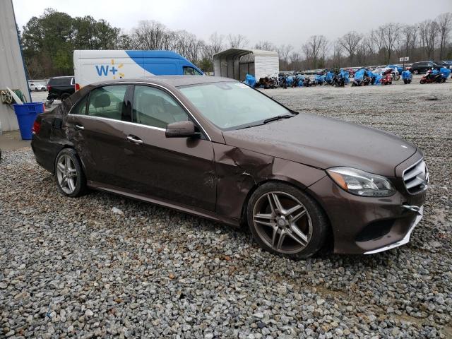 WDDHF5KB4EA893567 - 2014 MERCEDES-BENZ E 350 BROWN photo 4