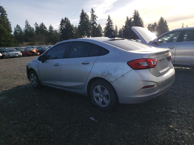 1G1BC5SMXJ7167559 - 2018 CHEVROLET CRUZE LS SILVER photo 2