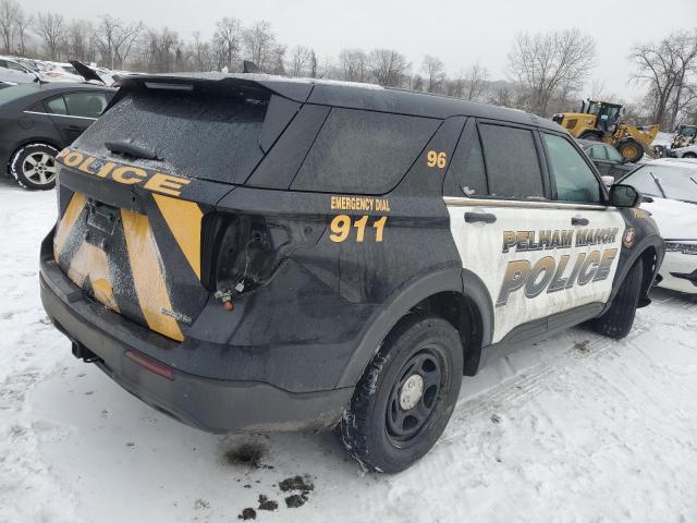 1FM5K8AB4MGC26940 - 2021 FORD EXPLORER POLICE INTERCEPTOR Zweifarbig Foto 3