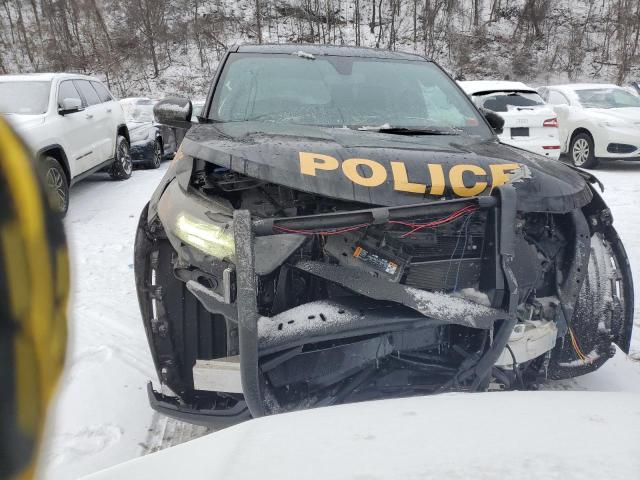 1FM5K8AB4MGC26940 - 2021 FORD EXPLORER POLICE INTERCEPTOR Zweifarbig Foto 5